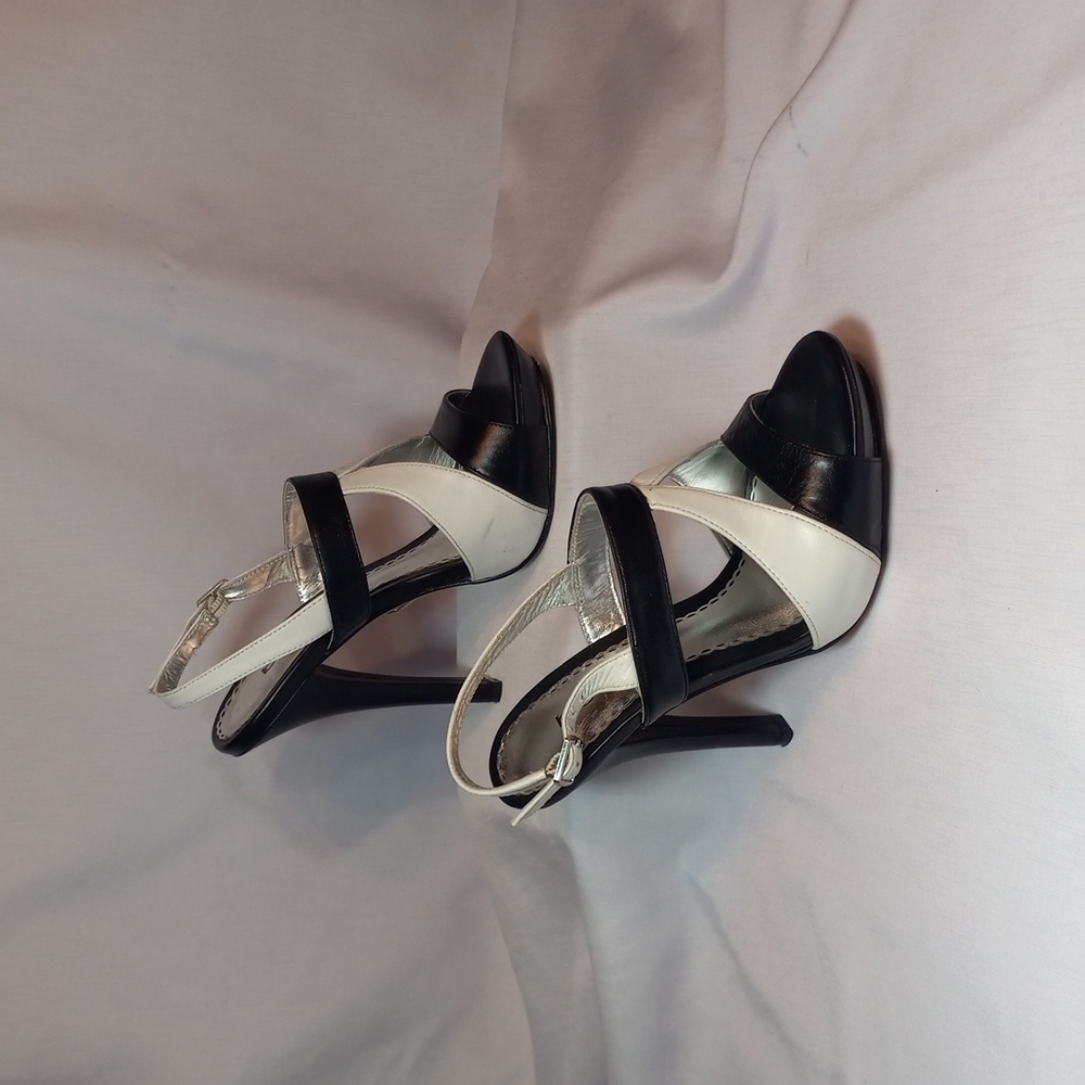 Bebe Leather Sandals - image 3